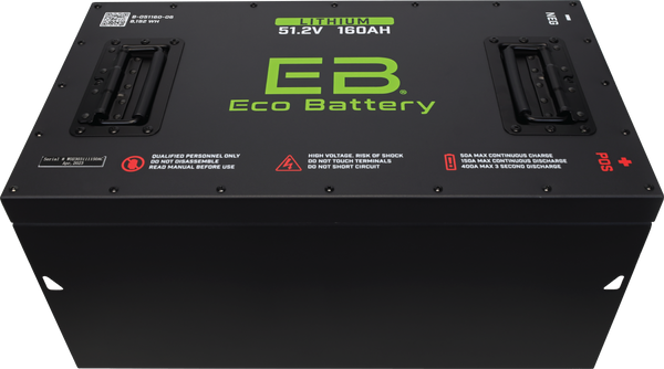 ECO Lithium 48v 105ah battery for Golf Carts