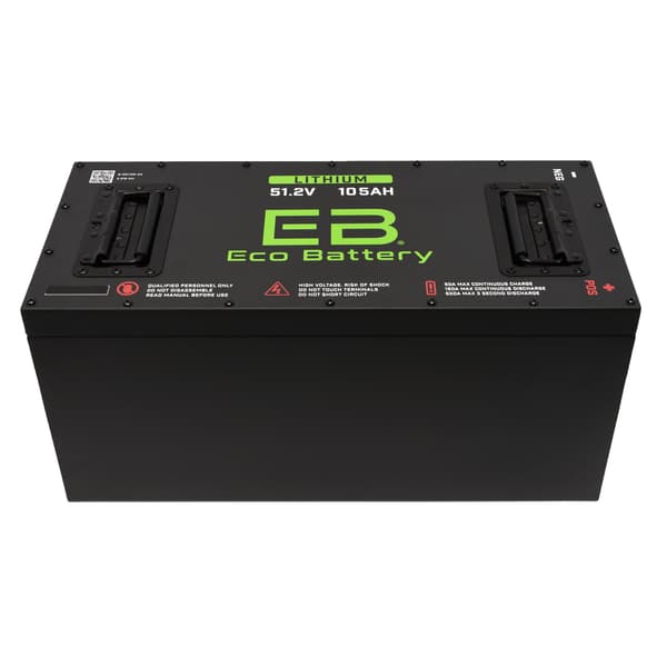 Yamaha G19/G22 Eco Lithium 51v 105Ah Battery Bundle - Skinny