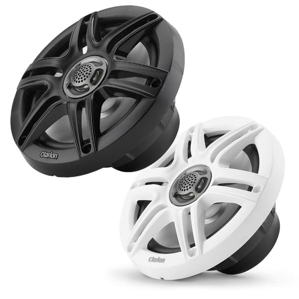 6.5″ Marine Coaxial Speaker (Sport Grill White & Black Incl.)