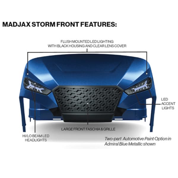 MadJax® Storm Body Kit for EZGO TXT – Sea Storm