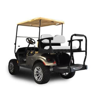 EZGO TXT MadJax® Genesis 250 Rear Seat with Standard White Seat Cushions (Years 1994.5-Up)