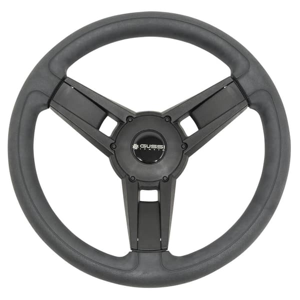 Gussi Italia® Giazza Black Steering Wheel For All EZGO TXT / RXV Models