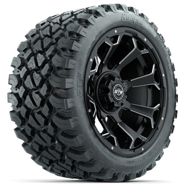 14" GTW Raven Wheels with 23x10-14 GTW Nomad All-Terrain Tires