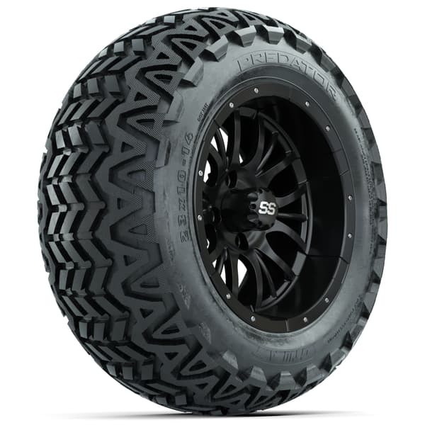 14" GTW Diesel Wheels with 23x10-14 GTW Predator All-Terrain Tires