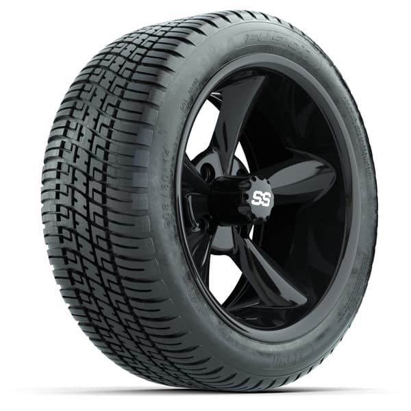 14"  GTW Godfather Wheels with 205/30-14 Fusion Street Tires