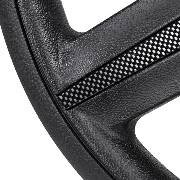 Gussi Italia® Brenta Black/Carbon Fiber Steereing Wheel for EZGO