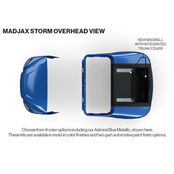 MadJax® Storm Body Kit for EZGO TXT – Admiral Blue Metallic