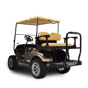 EZGO TXT MadJax® Genesis 250 Rear Seat with Standard Tan Seat Cushions (Years 1994.5-Up)