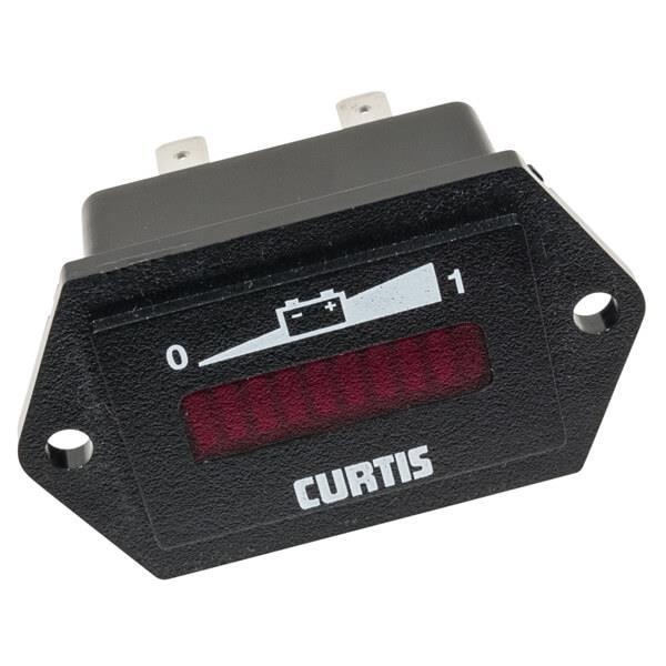 Curtis 36V Battery Gauge - Horizontal State of Charge Display for Golf Carts